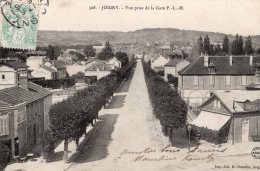 Delcampe - V1123 Cpa 89 Joigny - Vue Prise De La Gare P.L.M - Joigny