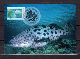 AUSTRALIE 1995 : Carte Maximum Et PAP Neuf " POTATO COD ". Parfait état. CM - Fishes