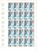 FRANCE   FEUILLE DE 25  DU N° 1574 NEUF ** MNH DE1968 - Full Sheets