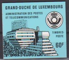 Luxemburg 1986 MiNr.1156 Do-Du,1157Do-Du Kompl. In MH 1 O Gest. 100.Geb. Robert Schuman  ( 3136) - Gebraucht