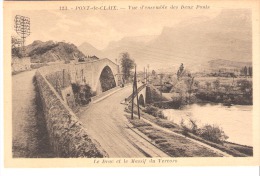 Pont*de-Claix (Echirolles-Isère)-Les Deux Ponts-Pont Sur Le Drac-ligne De Tram-Tramway-Massif De La Chartreuse-Vecors - Echirolles