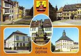 Gotha - Mehrbildkarte 12 - Gotha