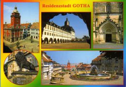 Gotha - Mehrbildkarte 14 - Gotha