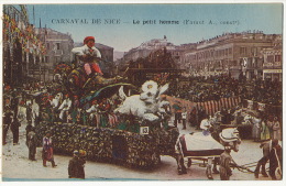 Attelage Carnaval De Nice Le Petit Homme  Lapin Escargot  Faraut Constructeur Du Char - Carnival