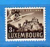 (Mn1) Lussemburgo **- 1946 - Posta Aerea   Unif. A9   MNH. - Ungebraucht