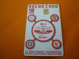 Ajax Amsterdam Arena Stadium Football Chip Card From Netherlands (Arsenal/Inter/ Internazionale/Sevilla) - Sport