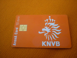 Ajax Amsterdam Arena Stadium Football Chip Card From Netherlands (KNVB Netherlands National Team Oranje) - Sport