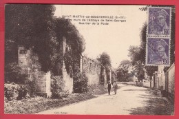 SAINT-MARTIN-DE-BOSCHERVILLE* Années 1940* Quartier De La Poste * Animation * VOIR Scann RECTO/VERSO - Saint-Martin-de-Boscherville