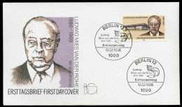 37632) Berlin - FDC - Michel 753 - Ludwig Mies Van Der Rohe - FDC: Enveloppes