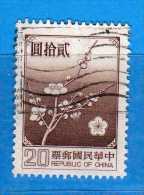 Taiwan Formosa ° -  1979 -  Fleur Nationale Yvert. 1238 .  Used  .  Vedi Descrizione - Used Stamps