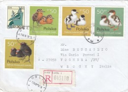 Polonia 1999- Lettera  . X L´Italia A Con 3 Stamps - Cartas & Documentos