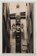 America United States Alaska ? Indian Totem Native American Kiam RPPC Real Photo Post Card Postkarte POSTCARD - Amerika