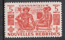 NOUVELLES-HEBRIDES N°154 N* - Unused Stamps