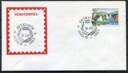 1983 Iceland Cover - Storia Postale