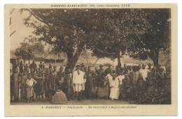 CPA - DAHOMEY ( BENIN) - ZAGNANADO, EN EXCURSION A SAGON SUR OUEME - Animée - Edit. Missions Africaines à Lyon - Benin