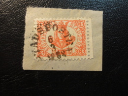 Stockholm Local Stamp Stadsposten Cancel On Piece - Emissioni Locali