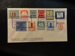 SVERIGES LOKALPOSTORERS RIKSKONGRESS JONKOPING 1945 Local Stamps Cover - Emissions Locales