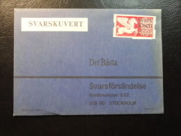 Svarslosen Local Stamp On Cover - Local Post Stamps