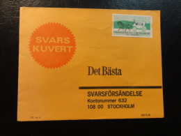 Svarslosen Local Stamp On Cover - Ortsausgaben