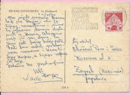 Special Postmark - Internationales Beethovenfest Bonn 1970, Bad Godesberg, 1.10.1970., Germany, Postcard - Other & Unclassified