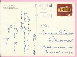 Special Postmark - Anuga 1919-1969, Koln, 1969., Germany, Postcard - Otros & Sin Clasificación