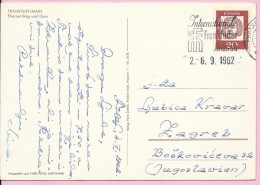 Special Postmark - Internationale Frankfurter Messe 2.-.6.Sept.1962, Frankfurt, 1962., Germany, Postcard - Sonstige & Ohne Zuordnung