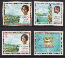 GRENADA 1969 Carifta Expo Set - Mint Never Hinged - MNH **  - 2B608 - Grenada (...-1974)