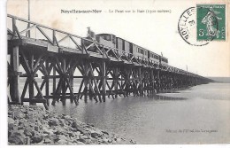 NOYELLES SUR MER - Le Pont Sur La Baie - Train - Noyelles-sur-Mer