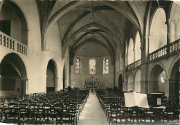 30 BAGNOLS SUR CEZE    Interieur De L' EGLISE   ST JEAN   Carte Glacée JAMAIS VUE SUR DELCAMPE - Bagnols-sur-Cèze