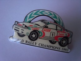 1 Pin - Cars - Rallye - World Rally Champions 1993 - Toyota Castrol - Rally