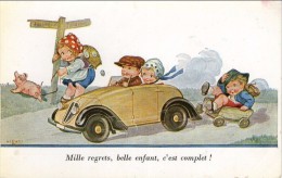 Y31  / CPA ILLUSTRATEUR SIGNE ZAHL / ENFANTS /1000 REGRETS BELLE ENFANT C´EST COMPLET - Zahl, H.