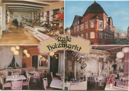 Kulmbach Klostergasse 12 - Cafe Am Holzmarkt Inh. Franz Josef Griesenbrock - Rückseitig Werbung - Verlag Gebr. Metz Tübi - Kulmbach