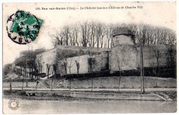 Cpa   Dun Sur Auron   Le Chatelet.   ( Ancien Chateau De Charles VII)   BE - Dun-sur-Auron