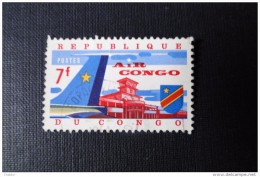 République Démocratique Du Congo  N° 657 Air Congo MH* - Neufs