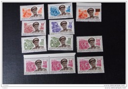 République Démocratique Du Congo  Série Général Mobutu N° 618,620 à 624 + 654 MNH** - Neufs