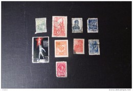 Russie  Lot De 9 Timbres - Collections