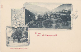 Allemagne - Gruss Aus Alt-Simonswald - Gasthof Zur Krone, Post - Emmendingen