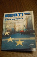 ESTONIA 2004 8 COIN EURO PROTOTYPE PATTERN COLLECTION - Estonie