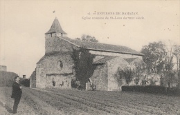 47 DAMAZAN  Environs De DAMAZAN   - Eglise Romaine De St Léon Du XIIIème Siècle - Damazan