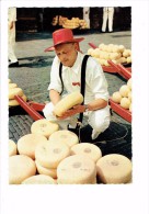 CPSM - PAYS-BAS - ALKMAAR - Kaasmarkt  - - Editeur : De Muinck, Amsterdam - Homme Fromages Fromage - Street Merchants