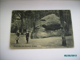 GRUSS AUS DEN RAUENER BERGEN , RAUEN OLD POSTCARD , 0 - Fuerstenwalde