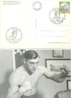 Cartolina Con Annullo Speciale PRIMO CARNERA - 1906/'67 - Friuliphila Sport 1989 - Sporters