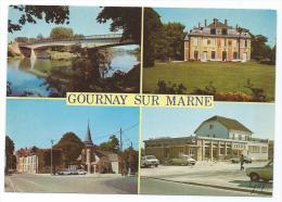 CP GOURNAY SUR MARNE, LE PONT, LA MAIRIE, L'EGLISE, LA POSTE, SEINE SAINT DENIS 93 - Gournay Sur Marne