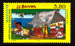 Mayotte MNH Scott #87 3.80fr Le Banga - Nuevos