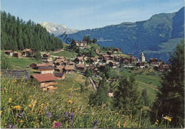 Tschiertschen Gegen Den Calanda - AK Grossformat - Verlag A. Stocker Tschiertschen - Tschiertschen