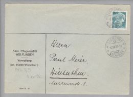 Heimat ZH Winterthur 8 Wülflingen 1935-12-06 Portofreiheit Zu#14z Gr#825 5Rp.Plegeanst. - Franchise