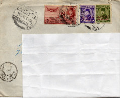 Envoi Par Avion Lettre De 1952 - Brieven En Documenten