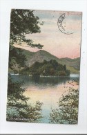 LOCH KATRINE AND ELLEN'S ISLE 2074/9     1907 - Stirlingshire