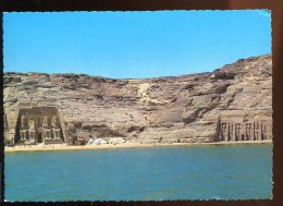 CPM Non écrite Egypte Abu Simbel The Two Rock Temples - Abu Simbel