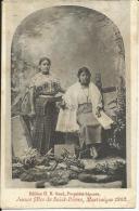 JEUNES FILLES DE SAINT-PIERRE, MARTINIQUE 1902, DOS SIMPLE. - Mauretanien